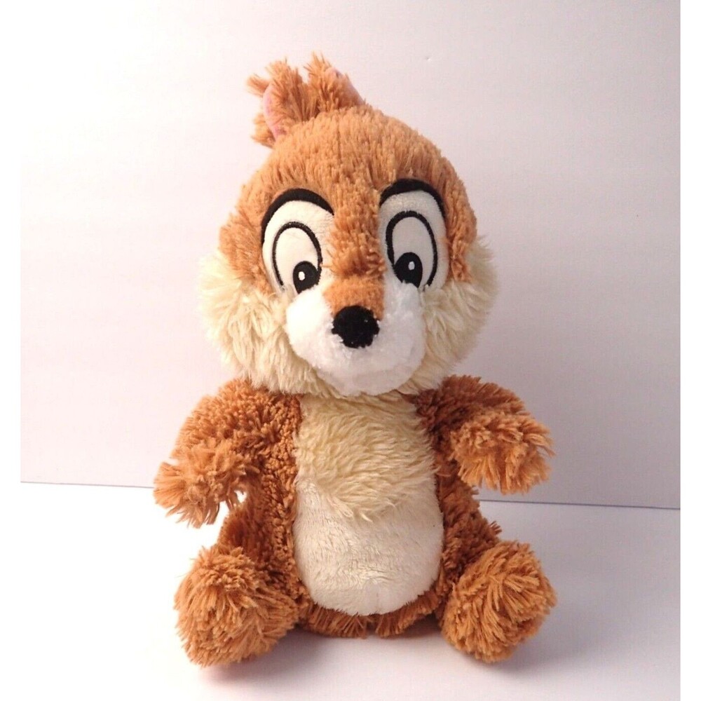 Disney Store Exclusive CHIP Chipmunk 10” Plush Stuffed Animal Chip & Dale